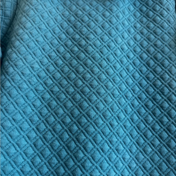 Janie and Jack Teal Dress with Lace Collar - Picture 2 of 3